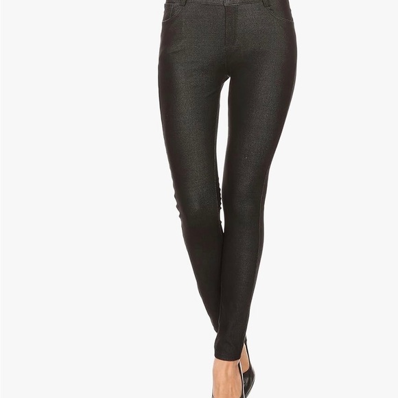 Denim - Stylish Black Skinny Pants